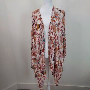 Elly And  Grace Floral Kimono Coverup